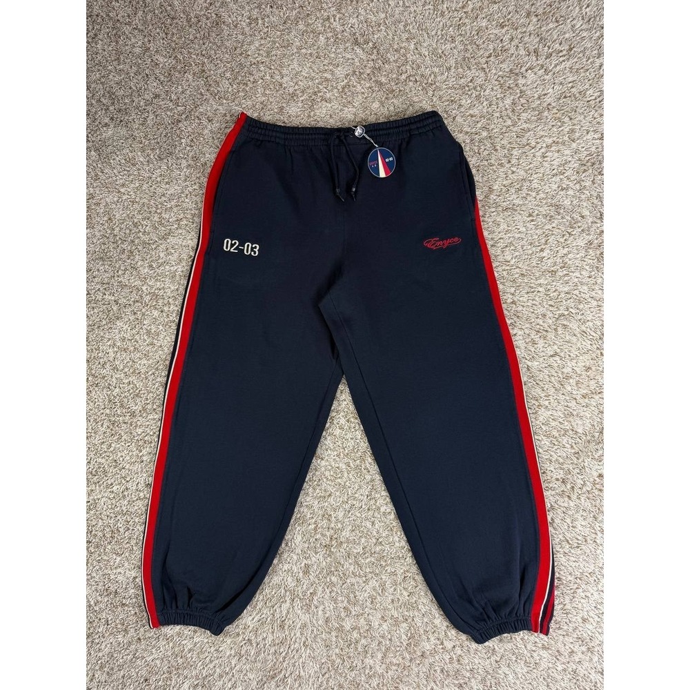Enyce Vintage Sweatpants Y2K 2000s Navy Red Side Stripe Hip Hop Pants XXL